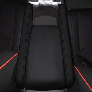 Center Console Cover for Honda 10th Civic 2016-2021 / Insight 2019-2022(Black), Armrest Cover for Civic Accessories 2016 2017 2018 2019 2020 2021 (4 Pieces)