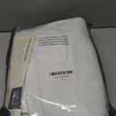 KOUFALL 52x78 Inches Long White Blackout Curtains for Bedroom