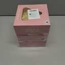 3 x Sticky Bras Push Up Invisible Adhesive Bra, Reusable Silicone Backless Strapless Bra with Nipple Covers (Beige, M)