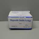 1ml/cc 31G 1/4 Inch Syringes, Disposable Syringe, Individual Wrapped, Box of 100