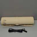 Food Warming Mat Electric Tray: Adjustable Silicone Heating Pad with 3 Temperature Settings 4 Timer Function Portable Roll Up Hot Plate for Buffets Party Gatherings Kitchen Warmer Countertop Holiday (24 X 16 inch, Cream)