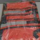 Food Delivery Backpack, Large Insulated Backpack for Doordash/Uber Eeats, Expandable Cooler Bags for Bike/Motorcycle with Reflective Strip/Cup Holders,Reusable Pizza Food Delivery Bag with Hand Straps (Red)