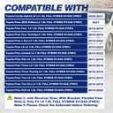 Air Conditioning A/C Condenser Compatible with Toyota Corolla Prius Full Hybrid EV-Gas Models # 30029, CN30029PFC, 8846047020, 8846010320