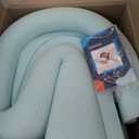 Linenspa Memory Foam Mattress Topper - 2 Inch Gel Infused Memory Foam - Plush Feel - Cooling and Pressure Relieving - CertiPUR Certified - Dorm Room Essentials - King Size