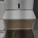 CTSNSLH 4 Tier Plastic Storage Bins and Boxes Organizer - Stackable with Lids for Bedroom, Living Room, Office - Foldable Containers (White)