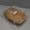 100 Pcs Loaf Pan Liners for Baking Bread 9x5 Inch, Non-Stick Pre Formed Parchment Paper for Bread Pan, Ideal Disposable Loaf Breads Liners for Baking Toast, Cakes, Banana Breads, Brown