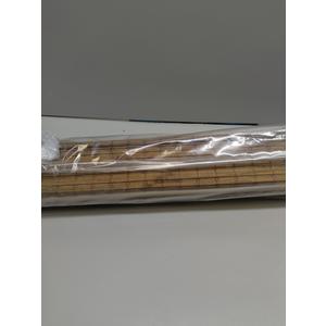 LazBlinds Cordless Bamboo Roman Shades, Privacy Blinds for Interior Windows, Room Darkening Roll Up Bamboo Blinds for Home & Patio, 28.5" W x 64" H, Highfield Teak