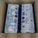 The Honest Company Comfort Dry Overnight Diapers, Up to 12 Hours Protection, Hypoallergenic, Cozy Cloud + Star Signs, Club Box Size 5 (27+ lbs), 40 Count