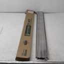 A-M Gutter Guard  Premium Heavy-Duty Aluminum Leaf & Debris Protection, Lifetime Quality (5 Inch - 31 Feet, Mill Finish) - DIY Easy - Made in The USA