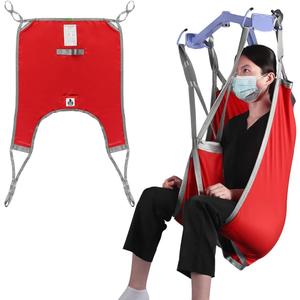 EZ Assistive Patient Lift Divided Leg Sling with Lower Back, Lift Sling for Transfer and Positioning and Lifting, 500lb Weight Capacity (Large)