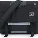 OIWAS Messenger Bag for Women, 17 Inch Laptop Crossbody Bags Men Casual Satchel Shoulder Bag College Travel Office Briefcase (Black, 17 inch)