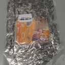 Old Lady Wig Costume Set,Gray Hair Grandma Wig,Granny Costume Set with Hair Cap,Glasses, Glasses Chain and Pearl Necklace, 5 Piece Set