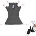 Full Body Patient Lift Sling Heavy Duty 500lbs, Mesh Shower Sling for Home Use, Universal Medical Transfer Sling Compatible Suitable for Disabled,Elderly (S)