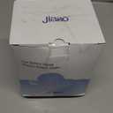 jiaao Neck Pillow Airplane, Ergonomic Memory Foam Travel Pillows for Long Flights, 3D Eye Masks, Ear Plugs and Portable Drawstring Bag, Napping Pillow for Home, Sleep Rest, Family and Travel Use (Dark Blue(drawstringe))