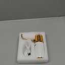 Electric Wine Aerator Dispenser Electric Smart Decanter, Rechargeable with Micro USB Cable (White)