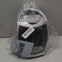 GiveBest Portable Electric Space Heater with Thermostat, 1500W/750W Safe and Quiet Ceramic Heater Fan, Heat Up 200 Square Feet for Office Room Desk Indoor Use, Silver