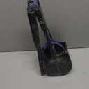 SZHLUX 28" Pooper Scooper, Foldable Dog Pooper Scooper with Unbreakable Material and Durable Spring for Grass and Gravel, Blue