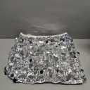 Floerns Women's Sparkly Sequin Mini Skirt Low Waist Date Night Party Bodycon Skirts S