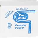 Bio-Groom Pro-White Dog Grooming Powder  Smooth Coat Defense, Dog Bathing Supplies, Puppy Wash, Cat & Dog Grooming Supplies, Cruelty-Free, Made in USA, Dog Powder for Odor  2.5 lb Box