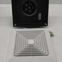 Bathroom Ceiling Exhaust Fan, Household Bath Vent Ventilation Fan with 1.0 Sones Quiet Operation, 110 CFM, 4-in Duct, 26W Energy-Saving,11.4"x11.4" (Installation Size 9.1"x9.1")