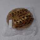 12" Wood Cake Stand, Acacia Wooden Rustic Cupcake Holder, Wedding Table Centerpiece Dessert Display Stand, Birthday Cake Pedestal for Tea Party Baby Shower