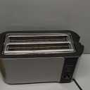 Elite Gourmet ECT-3100 4-Slice Long Slot Toaster | Extra Wide Slots for Bagels, Sourdough & Texas Toast | 6 Browning Settings | Reheat, Defrost & Cancel | Built-In Warming Rack | Stainless Steel