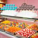 Wood Cake Pop Stand, 28 Holes Lollipop Hold Stand, 3 Tier Candy Pop Display Holder for Dessert Table, Treat Holder for Christmas Party Wedding Birthday, Fit 0.17" (4.5mm) Lollipop, White