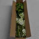 21" Real Touch Green Hydrangea Artificial Flowers with Long Stem & Leaves, Full Latex Faux Hydrangea Flowers for Home Decor Party Floral Arrangements Wedding Bouquets Centerpieces, 4Pcs