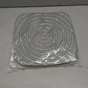 Skimzy Chicken Nesting Box Pads, 12 x 12 in Washable Reusable Nest Box Liners, 8-Pack, Breathable Drainage Design, Gray