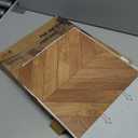 Art3d 30-Pack Herringbone Peel and Stick Vinyl Floor Tiles, 12" x 12" Self Adhesive Waterproof Wood Flooring Plank for Kitchen Bathroom Bedroom, Cover 30 Sq. Ft, Brown