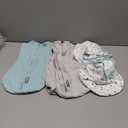 SwaddleMe by Ingenuity Comfort Pack Baby Swaddle Set, Size 0-3 Months, 5-14 Pounds, SwaddleMe Pod, Original Swaddle, Night Sack, 3pk - Little Bees