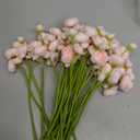 5 Bouquets Pink Ranunculus Artificial Flowers, 30 Pcs Silk Mini Faux Ranunculus Bouquet for Wedding, Bridal Shower, Centerpieces, and DIY Decorations