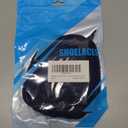 Oval Athletic Shoelaces Half Round Shoe Laces for Sneakers Running Shoes Sport Shoe Strings 23 Color (51"(130cm), Navy)