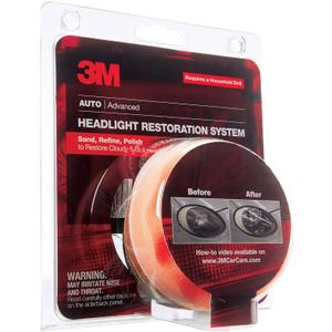 3M Headlight Lens Restoration System, 39008, 1 Kit