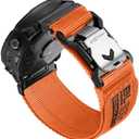 Bandletic Compatible with Garmin Fenix 7X Pro Band - 26mm Quick Fit Sport Strap with Magnetic Fidlock V-Buckle for Fenix 8 51mm/7X/6X/6X Pro/5X/5X Plus/3 HR/Tactix/Enduro/Instinct 2X/Quatix 3 6X 7X