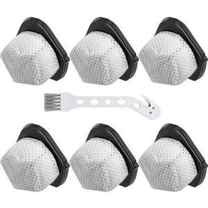 Leadaybetter 6 Pack Dust Cup Filters Replacement for Shark Cordless Handheld Vacuum SV780 SV75Z SV728N SV726N, Replacement Part# XF769, XSB726N