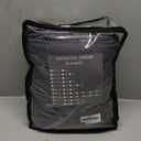 yescool Weighted Blanket for Adults (17 lbs, 60" x 80",Grey) Cooling Heavy Blanket for Sleeping Perfect for 160-180 lbs, Queen Size Breathable Blanket with Premium Glass Bead, Machine Washable