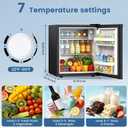 Electactic 1.3 Cu.Ft Mini Fridge, Single Door Compact Refrigerator
