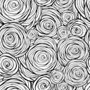 Modern Black and White Rose Floral Mosaic Flower Geometric Peel and Stick Wallpaper Easy Peel Off Contact Paper Stick on Adhesive Wall Paper for Bathroom Waterproof Renter Friendly, 2 Pack