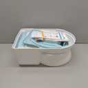 Real Feel 2-in-1 Potty with Wipes Storage, Flushing Sounds & Disposable Liners - Realistic Toilet - Easy to Clean & Assemble - Jool Baby (Aqua)