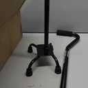 Medline Aluminum Quad Cane with Small Base for Balance, Height Adjustable 29" to 38", Knee Injuries, Surgery Recovery & Mobility, Lightweight Walking Aid for Seniors & Adults, 300 lb Weight Capacity