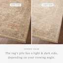 Loloi Chris Loves Julia Palma Collection PLM-08 Olive/Spice 7'-10" x 10' Fringe Area Rug Vintage Style Boho Living Room Bedroom Carpet