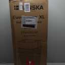 Mueller M-Resin Heavy Duty Tall Planters for Outdoor Plants, Indoor Grande Plant Pots, Boxes, Trees, Flower Pots, 2-Piece Set, 27.5, Modern Design, Built-in Drainage, Front Porch Decor, Dark Grey