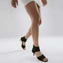 NEWBELLA Women's Peep Toe Stiletto Heeled Sandals
