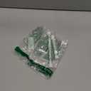 KXLife 2 Pack Smallest Spring Tension Curtain Rod 5.25 to 7.5 Inch Adjustable, Mini Thin Tension Rod No Drill for Narrow Window, Cupboard Dividers, White