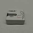 morvally Short Wine Red Wavy Bob Wig with Bangs for Women 16 Inches Natural Synthetic Burgundy Hair Wavy Wigs