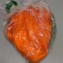 Orange Short Curly Afro Wigs for Girls Halloween Party Costume Cosplay Wig