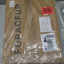 FORAOFUR End Tables Living Room Set of 2, Side Tables for Small Spaces, Modern Side Table Accent Tables with Wooden Legs for Living Room, Bedroom, Easy Assembly (Nature)