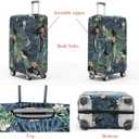 TRAVELKIN more than travel Luggage Cover Washable Suitcase Protector Anti-scratch Suitcase cover Fits 18-32 Inch Luggage (XL)