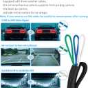 Backup Camera for Cars AHD 1080P 170 Degree Wide View Angle Rear View Camera Back up Camera with Clear Night Vision IP68 Waterproof CVBS Reverse Camera for Car Sedans SUV MPV Van Pickup (6m Cable)